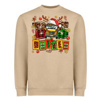 Mushroom bus driver chrıstmas Heavyweight Sweatshirt - AdoDesignShop