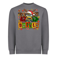 Storm bus driver chrıstmas Heavyweight Sweatshirt - AdoDesignShop