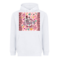 White on my husbunds last nerve pink Heavyweight Hoodie - MaliasSmallBusiness