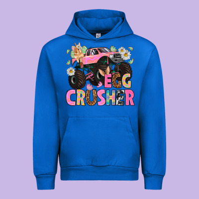 Egg Crusher Easter Day Urban Hoodie Designed By Howdyjamesfarm