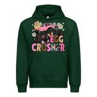 Forest Green Egg crusher Easter Day Urban Hoodie - HowdyJamesFarm