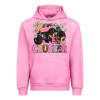Fuchsia Pink Egg crusher Easter Day Urban Hoodie - HowdyJamesFarm