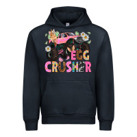 Navy Egg crusher Easter Day Urban Hoodie - HowdyJamesFarm