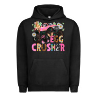 Pigment Black Egg crusher Easter Day Urban Hoodie - HowdyJamesFarm