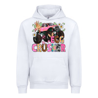 White Egg crusher Easter Day Urban Hoodie - HowdyJamesFarm