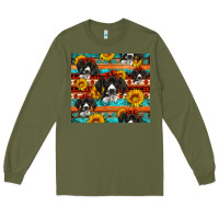Army Green western german shorthaired pointer Long Sleeve Tee - Artiststas