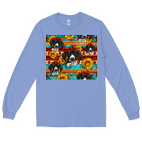 Colony Blue western german shorthaired pointer Long Sleeve Tee - Artiststas