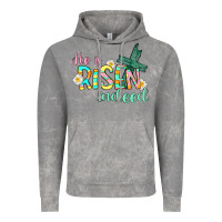 Cloud Rock He is risen indeed Easter Vintage Hoodie - CowGirlArtShop