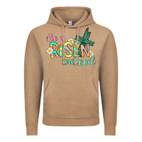 Vintage Coffee He is risen indeed Easter Vintage Hoodie - CowGirlArtShop