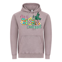 Vintage Zinc He is risen indeed Easter Vintage Hoodie - CowGirlArtShop