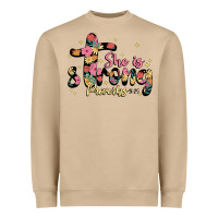 She Is Strong Proverbs 31 25 Heavyweight Sweatshirt | Teevron