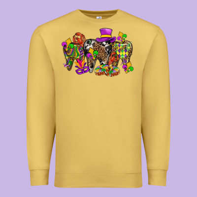 Mardi Gras Dental Premium Sweatshirt Designed By Bundleandbundleshop