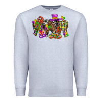 Heather Grey mardi gras dental Premium Sweatshirt - BundleAndBundleShop