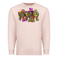 Pale Pink mardi gras dental Premium Sweatshirt - BundleAndBundleShop