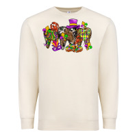 Sandshell mardi gras dental Premium Sweatshirt - BundleAndBundleShop