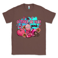 Chestnut in october we wear pink american football Classic Tee - AdoDesignShop