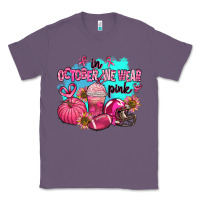 Lavender in october we wear pink american football Classic Tee - AdoDesignShop