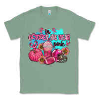Sage in october we wear pink american football Classic Tee - AdoDesignShop
