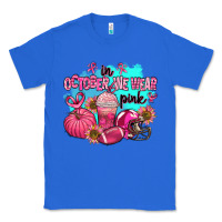 True Royal in october we wear pink american football Classic Tee - AdoDesignShop