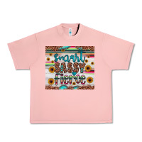 Salmon smart  sassy fierce Urban Heavy Tee - JahusDesignShop