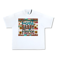 White smart  sassy fierce Urban Heavy Tee - JahusDesignShop