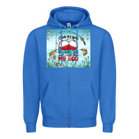 True Royal show me your bobbers and i will show my rod Zipper Hoodie - MaliasSmallBusiness