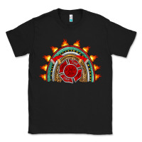 Black firefighter rainbow Classic Tee - Artiststas