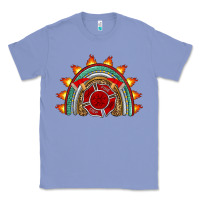 Colony Blue firefighter rainbow Classic Tee - Artiststas