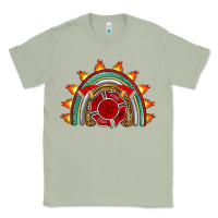 Matcha firefighter rainbow Classic Tee - Artiststas