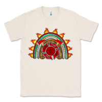 Natural firefighter rainbow Classic Tee - Artiststas