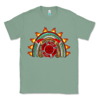 Sage firefighter rainbow Classic Tee - Artiststas
