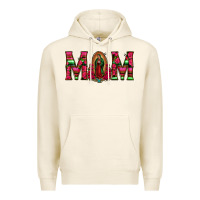 Tofu Mom with Floral Aztec and Leopard Background Premium Hoodie - Bettercallsaul
