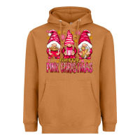 Meerkat Merry pink Christmas gnomes Heavyweight Hoodie - NancyCooperArtShop