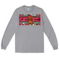 Dachshund Puppy License Plate Long Sleeve Tee | Teevron