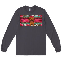 Smoke dachshund puppy license plate Long Sleeve Tee - Artiststas