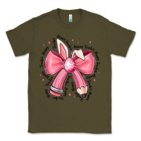 Army Green easter bunny pencil bow Classic Tee - CowhideDigitalArt