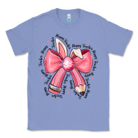 Colony Blue easter bunny pencil bow Classic Tee - CowhideDigitalArt