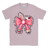 Lilac easter bunny pencil bow Classic Tee - CowhideDigitalArt