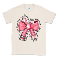 Natural easter bunny pencil bow Classic Tee - CowhideDigitalArt