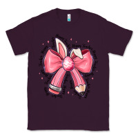 Plum easter bunny pencil bow Classic Tee - CowhideDigitalArt