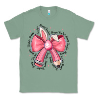 Sage easter bunny pencil bow Classic Tee - CowhideDigitalArt