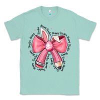 Seafoam easter bunny pencil bow Classic Tee - CowhideDigitalArt