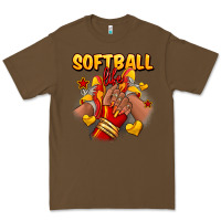 Cacao Softball life afro girl sneakers Premium Tee - RanaPortraitStore