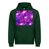 Forest Green colorful abstract galaxy black and purple Urban Hoodie - TumblerDesignByShophia