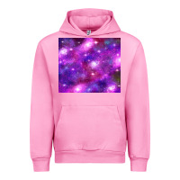 Fuchsia Pink colorful abstract galaxy black and purple Urban Hoodie - TumblerDesignByShophia