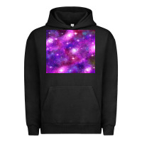 Pigment Black colorful abstract galaxy black and purple Urban Hoodie - TumblerDesignByShophia