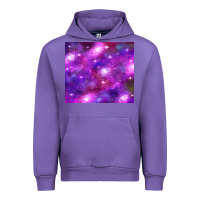 Tulip colorful abstract galaxy black and purple Urban Hoodie - TumblerDesignByShophia