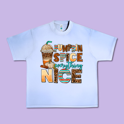 Pumpkin Spice Everything Nice Urban Heavy Tee Designed By Adodesignshop