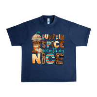 Navy pumpkin spice everything nice Urban Heavy Tee - AdoDesignShop
