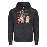 He Lives Easter Day Vintage Hoodie | Teevron